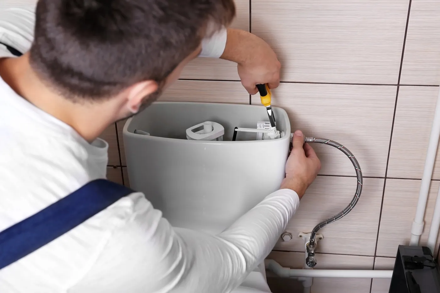 Contrôle d'étanchéité d'une canalisation réparée